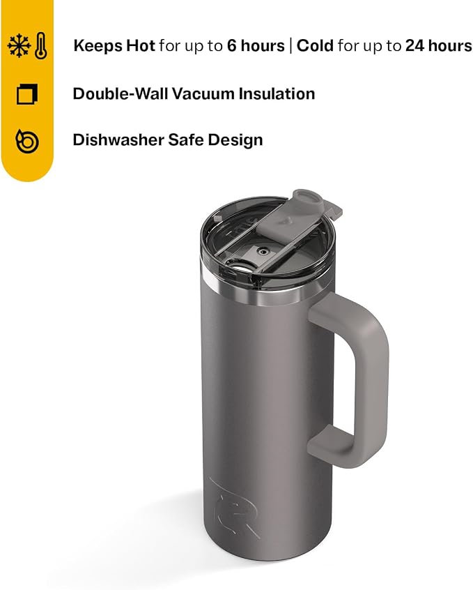 RTIC 20oz Road Trip Travel Mug - Image 2