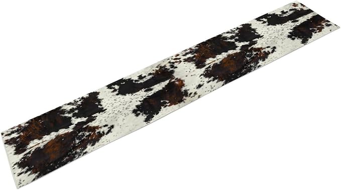 Cow Print Table Runner, 13x108 Inch - Image 5