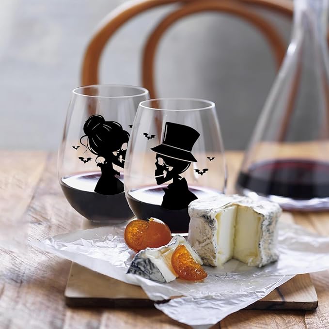 Perfectinsoy Skull Wine Glass 2 Piece - Image 4