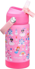 rockpapa 14 oz Kids Insulated Water Bottle，Stainless Steel Toddler Cups by rockpapa