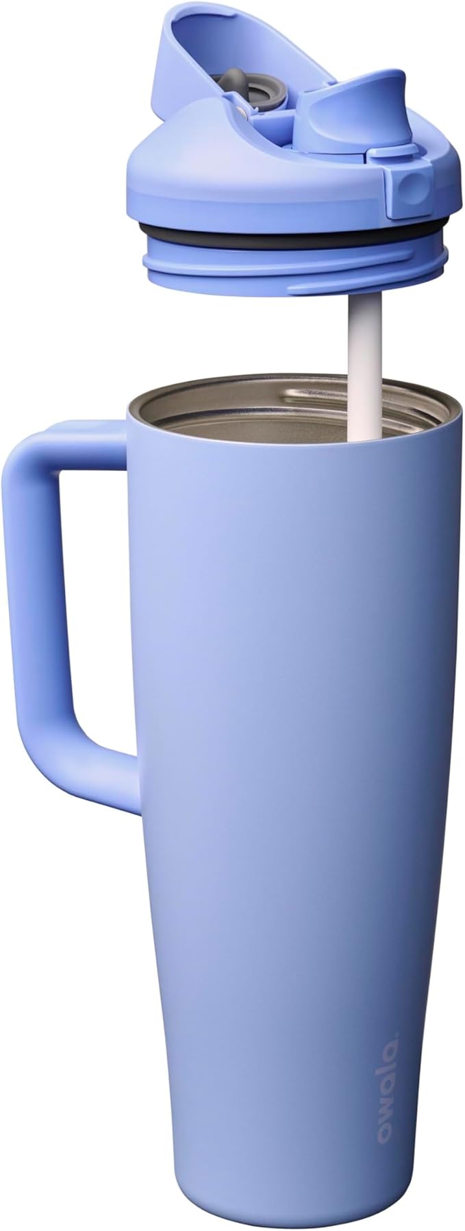 Owala FreeSip Tumbler Stainless Steel Water Bottle 40 oz Out of the Blue | - Image 2
