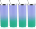 Volhoply 4 Pack Skinny Tumblers by LiveFully%EF%BC%8CDrinkFreely%E2%80%94KeepGoingwithVolhoply%EF%BC%81
