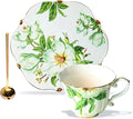 Vintage Floral Tea Cup and Saucer Set by Unknown