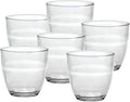 Duralex Made In France Gigogne Glass Tumbler Drinking Glasses, 3.13 ounce by DuralexMadeInFrance