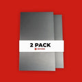 Metoro 16-Gauge 36" x 24" 2 Pack Mild CRS Steel Sheet Metal- Formable, Weldable, Magnetic, Smooth Surface - Industrial-Grade Metal Plate for DIY Projects, Fabrication, and More. (2, .060 X 36 X 24)