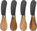 Cheese Spreader Knives Set of 4, Stainless Steel by MLURCU