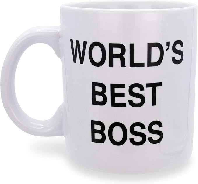 Toynk The Office Dunder Mifflin World's Best Boss Ceramic Mug | Coffee Cup - Image 2