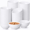 Tioncy 50 Pcs Bowls Set Unbreakable Dessert Soup Salad Bowls by Tioncy