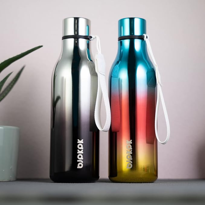 BJPKPK 18oz Insulated Water Bottle, Stainless Steel Bottle - Image 4