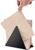 Self-Adjusting Napkin Holder – Compact Black Metal Dispenser by xympo