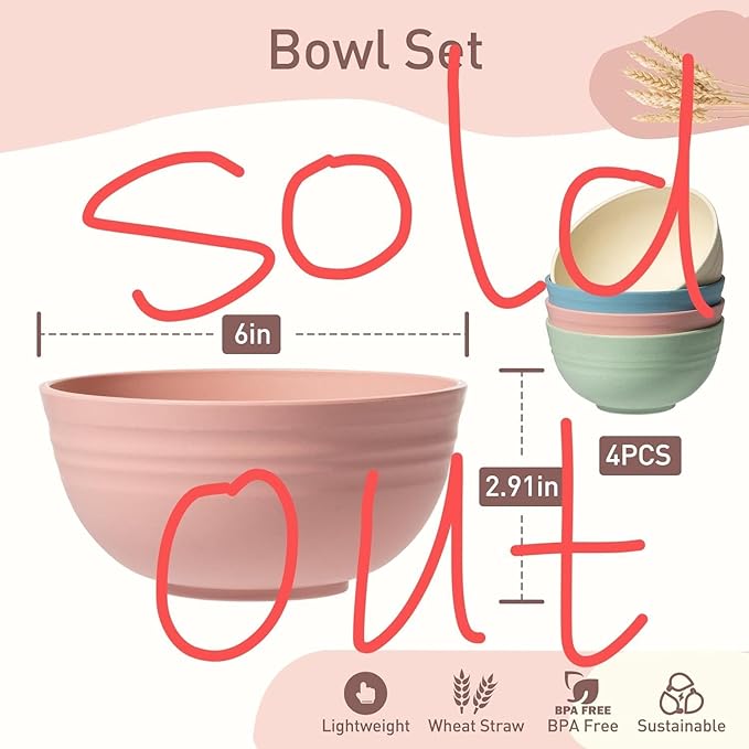Greenual Salad Bowls Wooden Salad Bowl Set Large Bowls for Serving, Handmade with Serving Utensils Natural