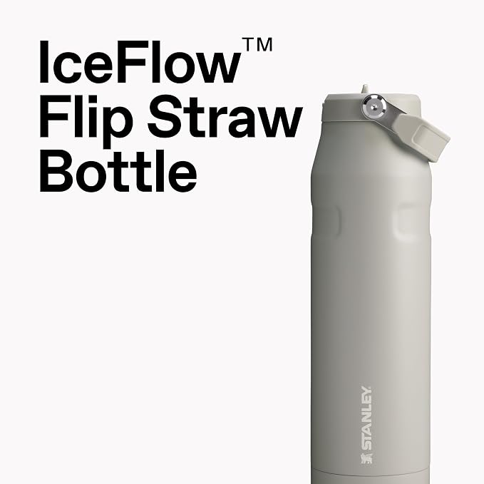 Stanley IceFlow Flip Straw 2.0 Water Bottle 24 oz | Built-In Straw - Image 4