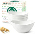 Wheat Straw Serving Bowls Unbreakable Serving Bowls by HOMIENLY