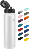Fanhaw 40 oz Insulated Stainless Steel Water Bottle by FANHAW