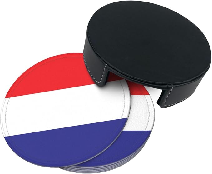 Netherlands Flag Coasters for Drinks - Image 9