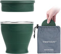 TakeToday Collapsible Cup 8 oz, Foldable by TAKETODAY