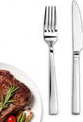 SANTUO 20-Piece Stainless Steel Dinner Knife and Fork Set by SANTUO