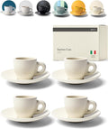 KIVY Espresso Cups Set 4x 3oz by KIVY
