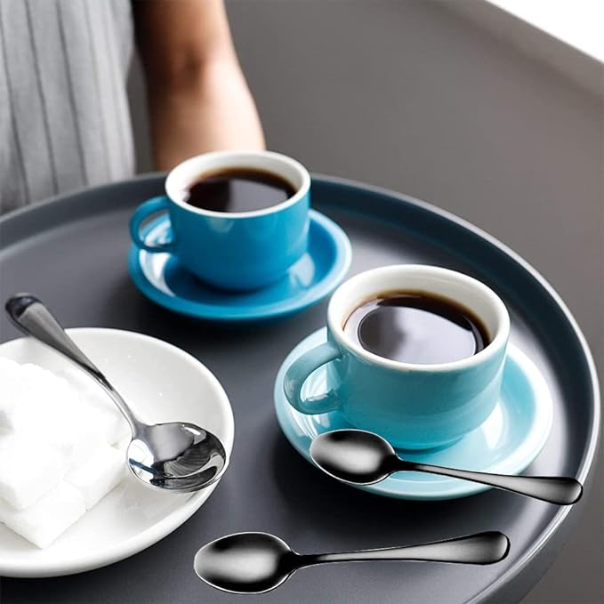 Demitasse Espresso Spoons, 4.75inch Stainless SteelCoffee Spoons - Image 7