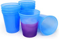 Rolling Sands 16 oz. Reusable Plastic Stadium Cups, 8 Pack, Made in USA by RollingSands