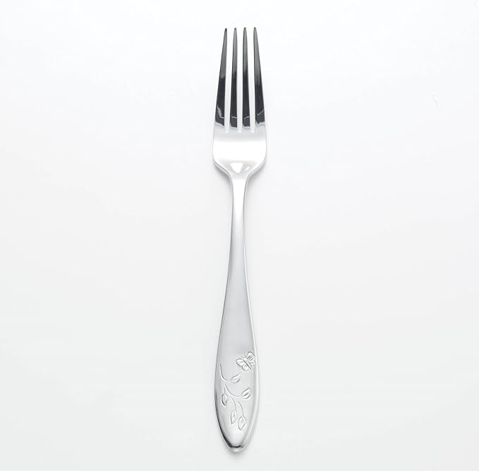 Lenox Butterfly Meadow 65-Piece 18/10 Stainless Steel Silverware Set - Image 3
