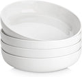MALACASA 48 Oz Pasta Bowls Set of 4, Ceramic Salad Bowls, and Dishwasher Safe by MALACASA