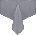 sancua Rectangle Tablecloth - 60 x 120 Inch - Stain and Wrinkle Resistant Washable Polyester Table Cloth, Decorative Fabric Table Cover for Dining Tables, Buffet Parties and Camping, Light Grey