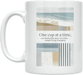 Minimalist Living Coffee Mug by Unknown