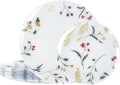U-QE 20Pcs Wildflower Plastic Plates by U-QE