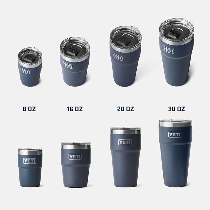 YETI Rambler 20 oz Stackable Tumbler, Stainless Steel, Vacuum Insulated - Image 6
