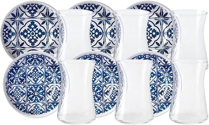 KARACA Mavili Turkish Tea Cups Set - Image 7