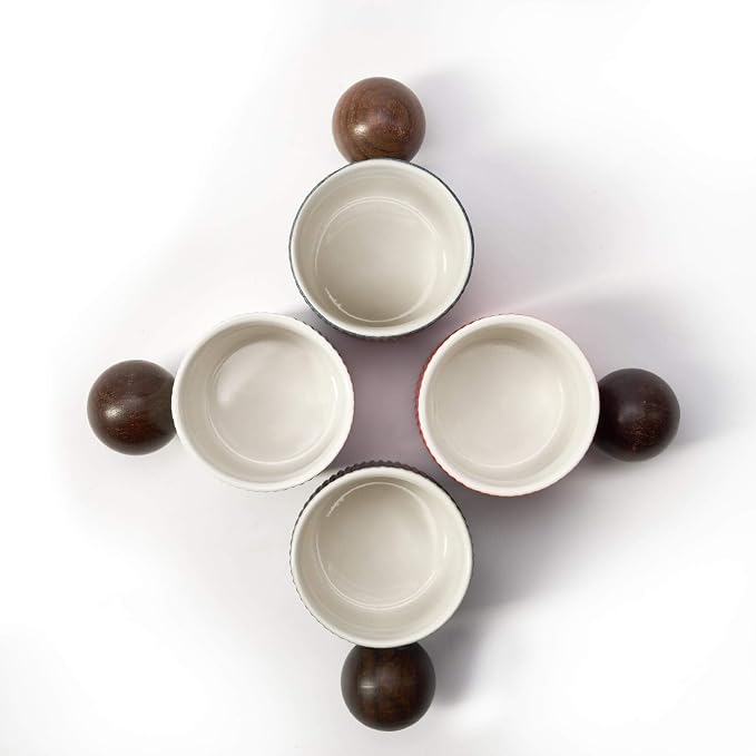 Ceramic Mini Espresso Cups Demitasse Cups - Image 7
