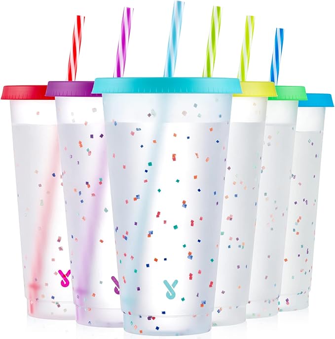 Meoky Confetti Color Changing Cups by MEOKY