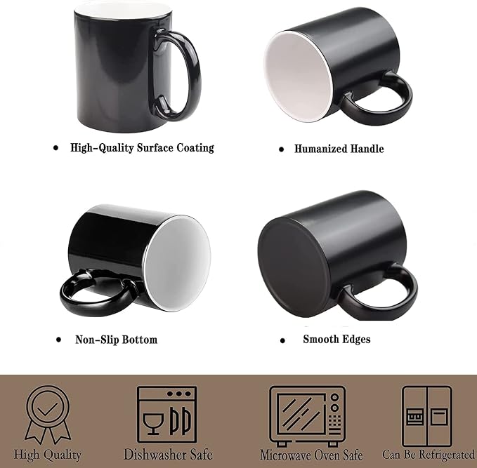 ABBSH Color Changing Coffee Mugs, Sublimation Mugs Magic Mugs Tazas Magicas - Image 6