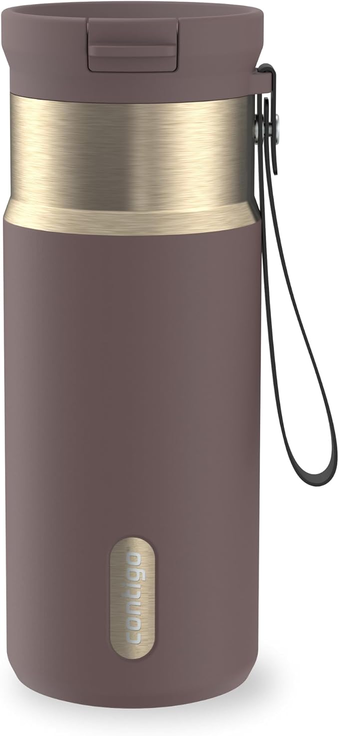 Contigo SnapSeal 16 oz Stainless Steel Vacuum-Insulated Water Bottle by Unknown