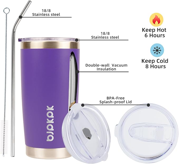 BJPKPK 20 oz Coffee Tumbler - Image 2