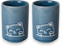 Urban Tokyo Asian Japanese Yunomi Style Handle-less Porcelain Tea Cups Tea Mug by Urban+Tokyo