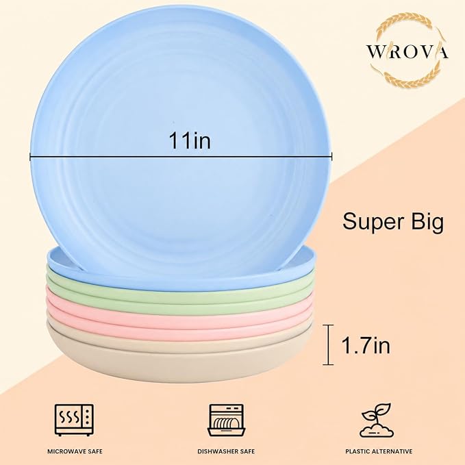 11 Inch Dinner Plates Set of 8 - Image 3