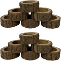 Napkin Holder Set of 12 Handmade Acacia Wood Dining Table Napkin Ring Classic by ARNCRAFT