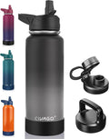 CIVAGO 40 oz Insulated Stainless Steel Water Bottle by CIVAGO