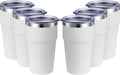 MEWAY 16oz Tumbler Double Wall Vacuum Insulated Travel Mug Bulk, Stainless by MEWAY