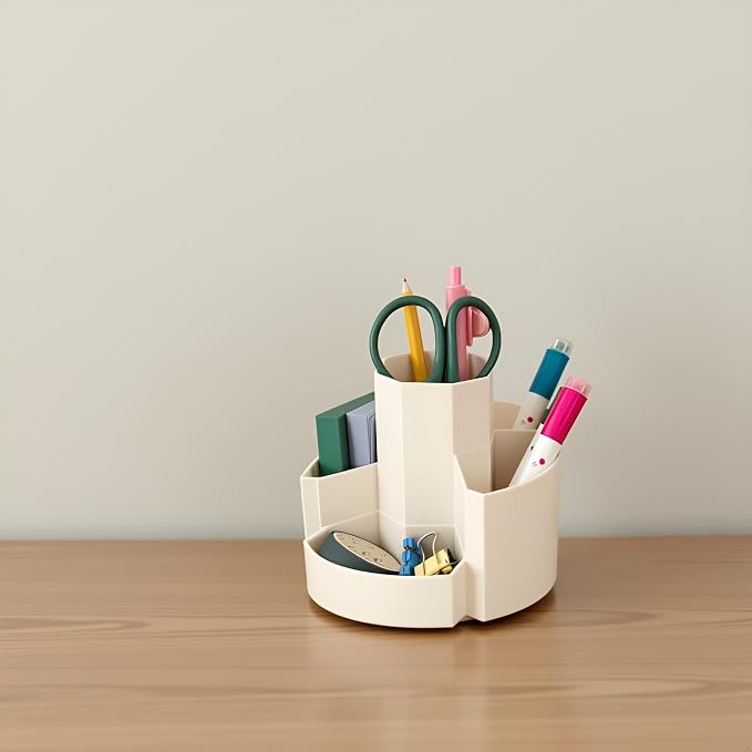 Pen Organizer for Desk Pencil Cup Office Desktop Organizers Cute Pencil Holder - Image 7