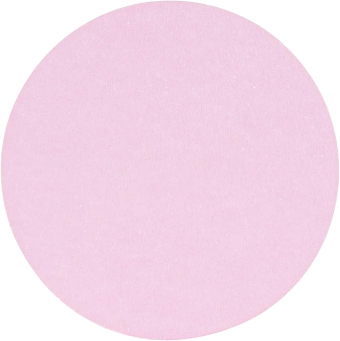 Restaurantware Paper Coasters 100 Pack of 3.5 Inch Disposable Beverage Coasters Absorbent for Hot and Cold Drinks Pink Coffee Cup Essentials for Table Decor, Kitchen, Home Patio or Living Room