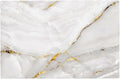Fiokroo Marble with Golden Line Texture Placemats Set of 4 Table Mats Table by Fiokroo