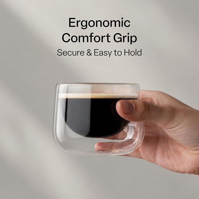 MIAMIO - Coffee Glasses/Double-Walled Glasses Set - Lagoa | Double-walled - Image 4