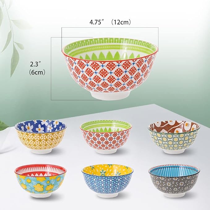 Ceramic Bowl Set Small Bowls - Image 2