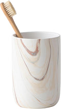 Brown Marble Toothbrush Holder by BSDISP