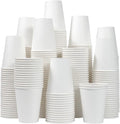 Clawsoff 300 Count 12 oz Paper Coffee Cups Disposable White Hot Coffee Cups | by BuyNow