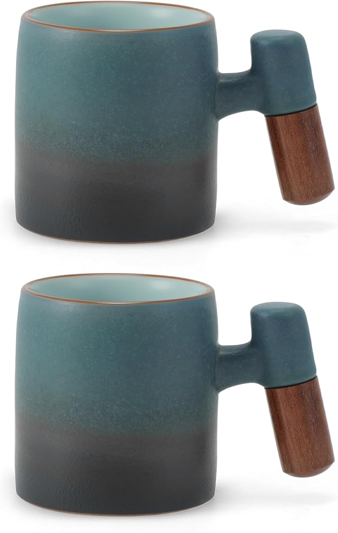 2.5oz Ceramic Espresso Cups, Demitasse Cups by Renewrevital