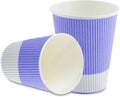 12 oz Light Purple Paper Coffee Cup by Restaurantware